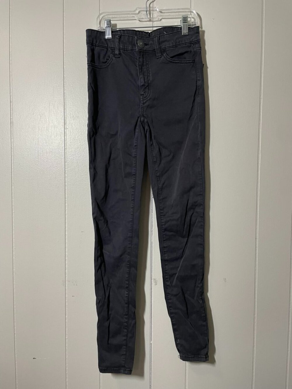 Black jeans straight leg